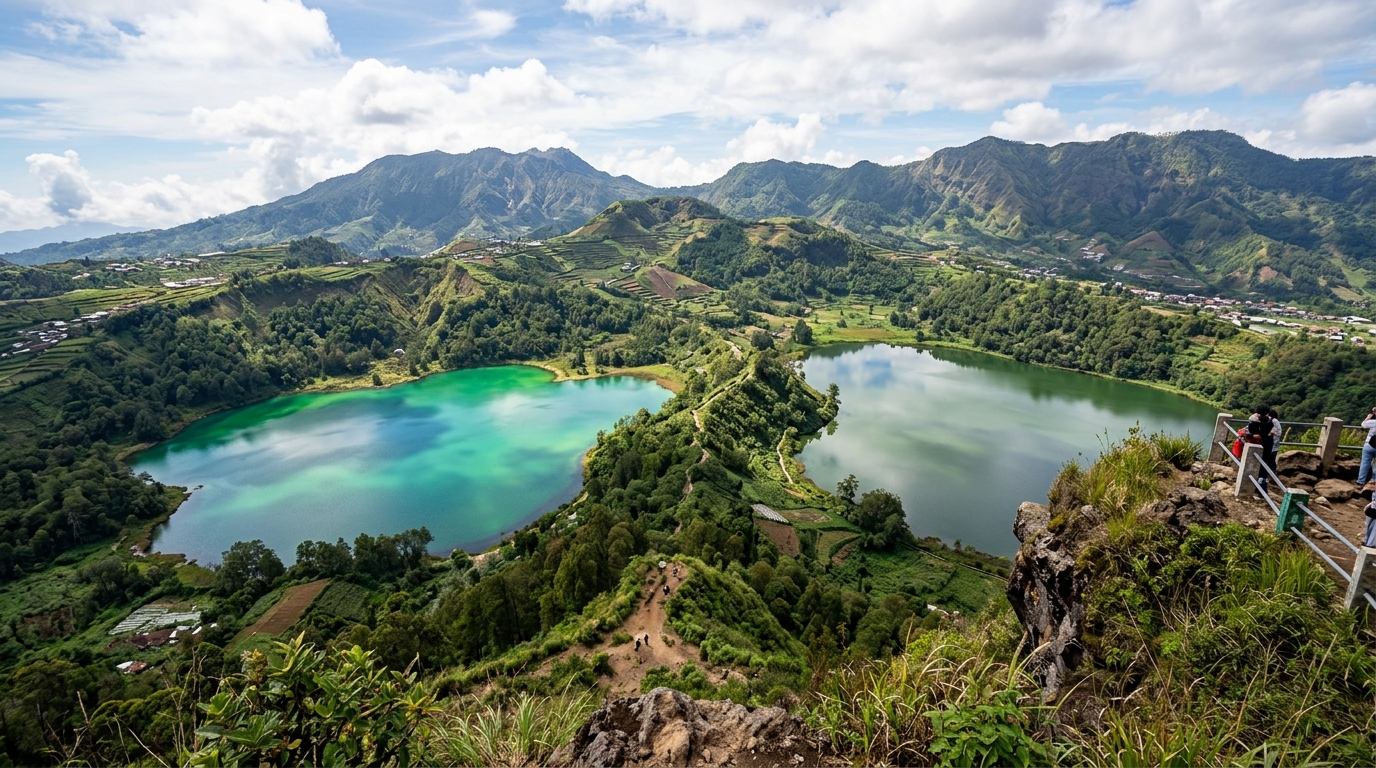 Telaga Warna & Batu Pandang
